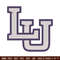 Lipscomb Bisons logo embroidery design, NCAA embroidery,Embroidery design, Logo sport embroidery, Sport embroidery..jpg