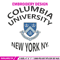 Columbia University logo embroidery design, NCAA embroidery,Sport embroidery,Logo sport embroidery,Embroidery design.jpg