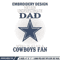 Never underestimate Dad Dallas Cowboys embroidery design, Dallas Cowboys embroidery, NFL embroidery, sport embroidery..jpg