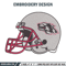 New Mexico Lobos helmet embroidery design,NCAA embroidery,Embroidery design, Logo sport embroidery, Sport embroidery..jpg