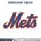 New York Mets logo embroidery design, NCAA embroidery, Sport embroidery,Logo sport embroidery,Embroidery design.jpg