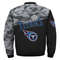 Tennessee Titans Military Bomber Jackets Custom Name, Tennessee Titans NFL Bomber Jackets, NFL Bomber Jackets