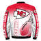 Kansas City Chiefs Helmet Bomber Jackets Custom Name, Kansas City Chiefs NFL Bomber Jackets, NFL Bomber Jackets