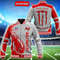 Tampa Bay Buccaneers Monster Energy Baseball Button Jacket 3D, Custom Name NFL Baseball Button Jacket 3D
