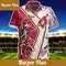 MLB Arizona Diamondbacks Red Gold Dancing Skeleton Hawaiian Shirt - Trendy Aloha.jpg