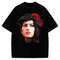 Amy Winehouse Tribute T-Shirt Portrait Rose Hair Custom Graphic Tee.jpg