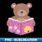 FH-2962_Animals with books part 4 - Bear reading bee book 7012.jpg