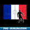 World Cup France Football Flag 2022 - Unique Sublimation PNG Download - Defying the Norms