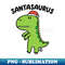 SANTASAURUS - High-Quality PNG Sublimation Download