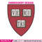 Harvard University logo embroidery design, NCAA embroidery, Sport embroidery,Logo sport embroidery,Embroidery design.jpg