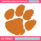 Tiger Paws logo embroidery design, NCAA embroidery, Sport embroidery,Logo sport embroidery,Embroidery design.jpg