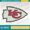 Kansas City Chiefs Logo Embroidery File, NCAA Teams Embroidery Design, Machine Embroidery Design File , Digital Download.png