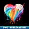 KS-4974_Drip Colorful Icing Sweet Heart cookie Design - rainbow (C) 0843.jpg