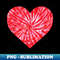 PT-14650_Red Tie-Dye Heart Love Tye Die Unique 2670.jpg
