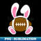 KK-3880_Football Easter bunny with rabbit ears bunny feet 7535.jpg