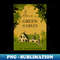 Anne of Green Gables Childrens Book Cover - Artistic Sublimation Digital File - Perfect for Creative Projects