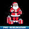 Santa and his big red box - High-Quality PNG Sublimation Download - Revolutionize Your Designs