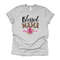 Blessed Mama, Cute Blessed Mama with Leopard Print and Flowers Design on premium Bella + Canvas unisex shirt, 2X, 3X, 4X, plus sizes.jpg