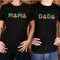 Watermelon Mama or Dada, Cute Mom and Dad Couple Watermelon Design on premium unisex shirt, 3 color choices, 3x, 4x, plus sizes available.jpg