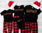 Christmas Custom Name Initial Shirt, Christmas Initial Letter Shirt, Christmas Family Matching Shirt, Cousin Crew Shirt, Christmas Pajamas.jpg