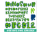 Dinosaur font svg png ttf 1.png