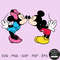 Mickey and Minnie Kissing SVG, Disney Valentine Svg.png