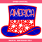 4th of July Top Hat Svg, Independence Day Svg, America Svg.jpg