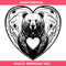 Bear Heart Svg, Bear Head Svg, Bear Silhouette Svg (1).jpg