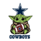 Baby Yoda Star Wars Dallas Cowboys Nfl SVG.png