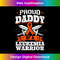 Proud Daddy Of A Leukemia Warrior Dad Awareness Blood Cancer - Sublimation-Optimized PNG File - Challenge Creative Boundaries