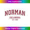 Norman Oklahoma OK Vintage Athletic Sports Tank Top - Exclusive PNG Sublimation Download