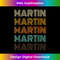 MARTIN Name Personalized Vintage Retro 90s Birthday - Premium Sublimation Digital Download