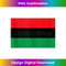 Pan African UNIA Flag Black Liberation flag Afro-American Tank Top 2 - High-Resolution PNG Sublimation File