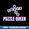 Crossword Puzzle Queen - Professional Sublimation Digital Download