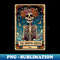 The Drama Queen, funny skeleton tarot card 1 - Sublimation-Ready PNG File