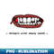 Animals with Sharp Teeth Halloween Horror Lips - Modern Sublimation PNG File