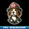 Beagle Fire fighter - Premium Sublimation Digital Download