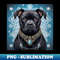 Black Staffy Jewel - Exclusive Sublimation Digital File