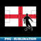 England Football Flag with football player - Sublimation-Ready PNG File - Add a Festive Touch to Every Day