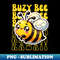 Kawaii Buzy Bee - Signature Sublimation PNG File