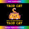 Tacocat Spelled Backward Is Tacocat Funny Cat And Taco Tank Top - Signature Sublimation PNG File