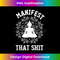 Manifest That Shit Mandala Law Of Attraction Spiritual Gift - Elegant Sublimation PNG Download