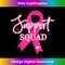 Support Squad Breast Cancer Support Squad Tank Top - Sublimation-Ready PNG File