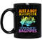 Love Bagpipes, Just A Boy Who Likes Bagpipes, Love Music, Best Bagpipes Black Mug.jpg