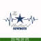 NFL05102023L-The heartbeat of cowboys svg, Dallas cowboys svg, cowboys svg, Nfl svg, png, dxf, eps digital file NFL05102023L.jpg