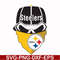 NFL0000173-Steelers skull, svg, png, dxf, eps file NFL0000173.jpg