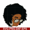 OTH00014-Unbothered Black Girl Svg, Afro Woman Svg, African American Woman svg, png, dxf, eps file OTH00014.jpg