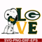TD12-snoopy love Green Bay Packers svg, png, dxf, eps digital file TD12.jpg