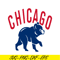 MLB30112364-Chicago Cubs The Blue Bear SVG PNG DXF EPS AI, Major League Baseball SVG, MLB Lovers SVG MLB30112364.png