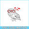 VLT21102341-Owl With Sunglasses PNG, Funny Valentine PNG, Valentine Holidays PNG.png